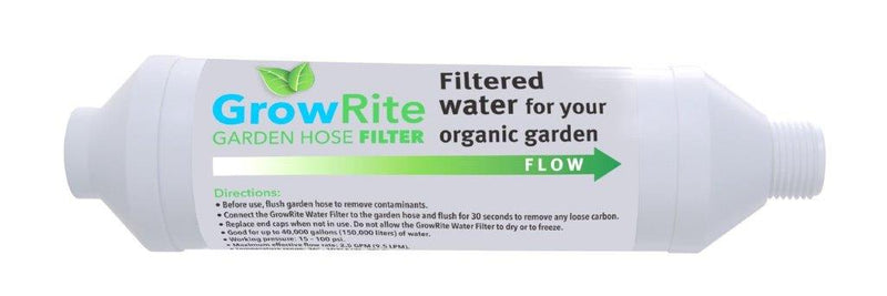 GrowRite Carbon Water Filter attachment for Garden Water Hose by Spa Marvel - GrowDaddy