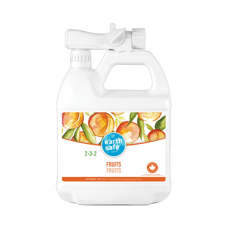 Earth Safe: Fruits 2-3-3 Organic Fertilizer with Sprayer Applicator - GrowDaddy