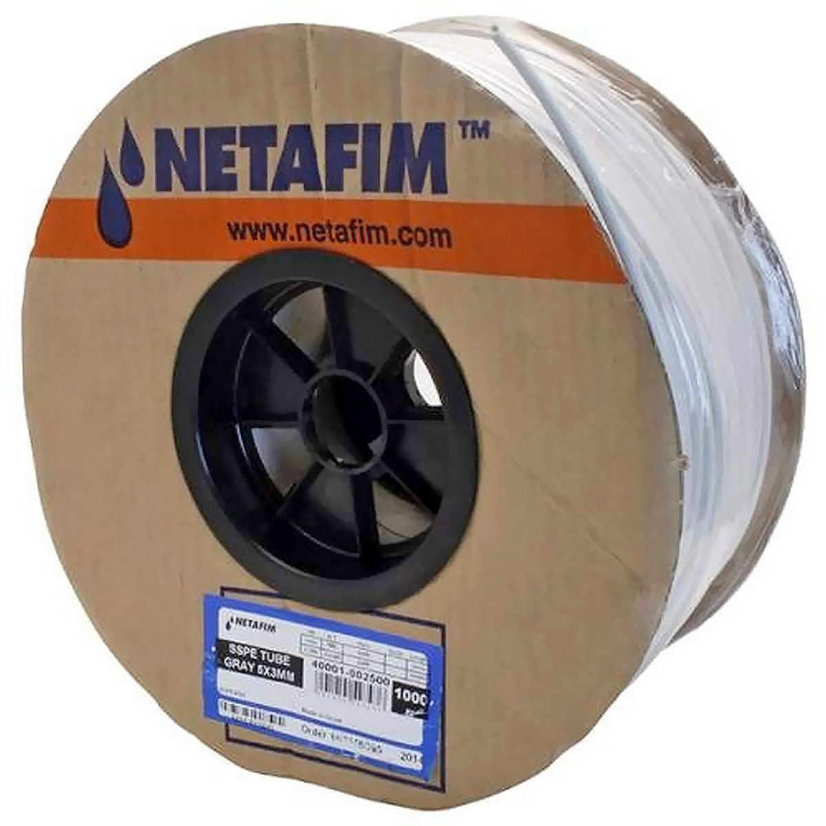 Netafim Super Flex UV White PE Tubing 5/3 mm, 1000' L GrowDaddy
