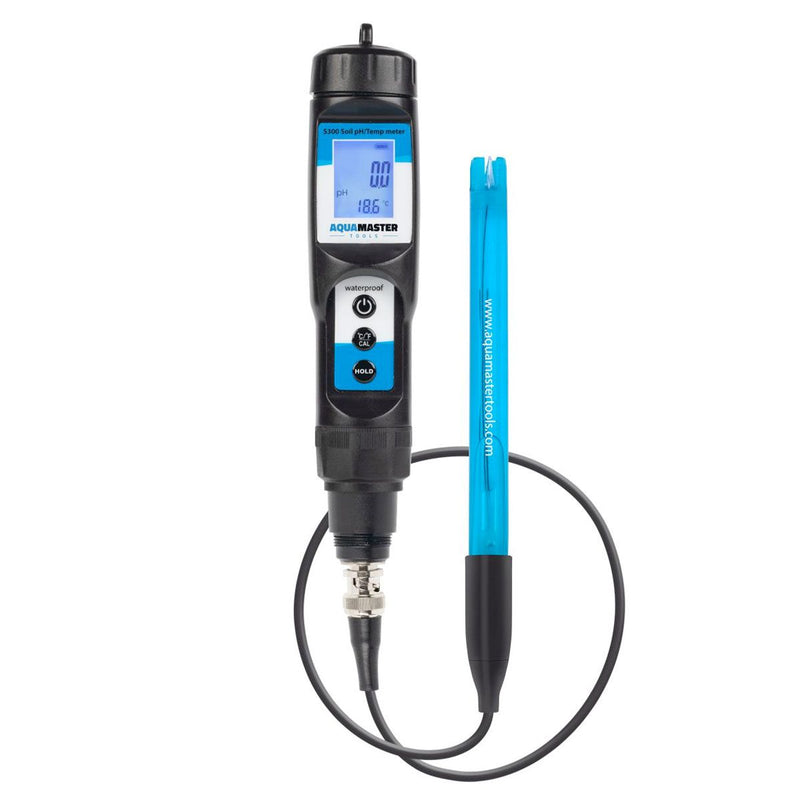 AquaMaster S300 Pro 2 Substrate pH/Temp Meter - GrowDaddy