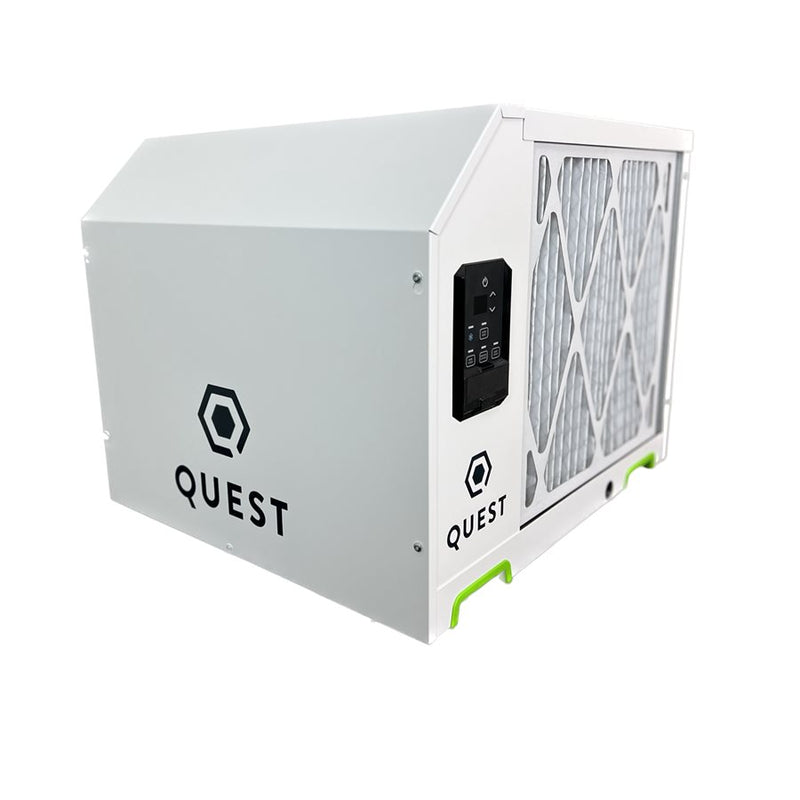 Quest: Dual 225 Overhead Dehumidifier (230v) - *NEW UPGRADED UNIT 2023* - GrowDaddy
