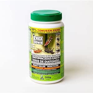 Knock Down Diatomaceous Earth, for Bed Bugs, Slugs, Fleas, and more - GrowDaddy