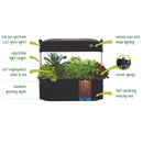 Kitchen Garden Black - GrowDaddy