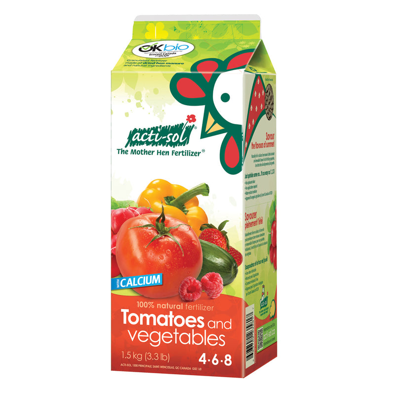 Acti-Sol Tomatoe and Vegetables 4-6-8 - All Sizes - - GrowDaddy