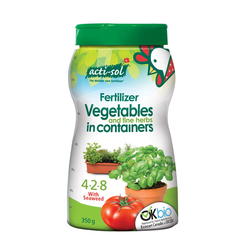 Acti-Sol Vegetables & fine herbs 4-2-8 350 g - GrowDaddy