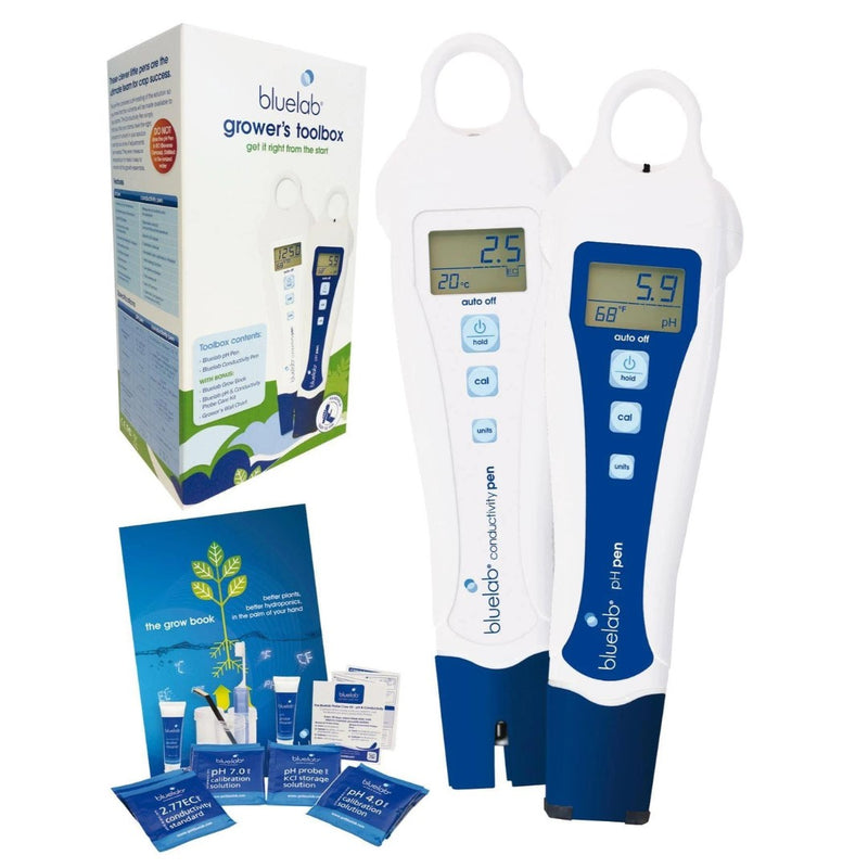 Bluelab Growers Tool Box pH Pen & Conductivity and Temperature Pen for Water - GrowDaddy