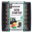 McKenzie Seeds with Jiffy Greenhouse Seed Starter Kit with 36 Peat Pellets (36MM) - GrowDaddy