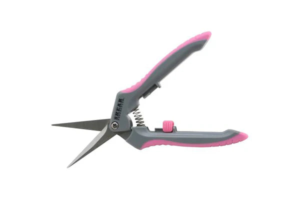 Shear Perfection Pink Platinum Stainless Trimming Shear - GrowDaddy