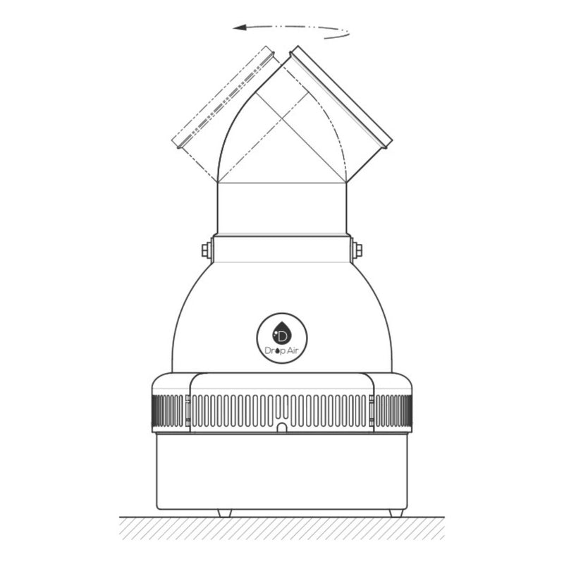 Drop Air Humidifier 200 Pints/Day - GrowDaddy