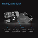 Jewelers Loupe, Pocket Magnifying Flass With Led Light - GrowDaddy