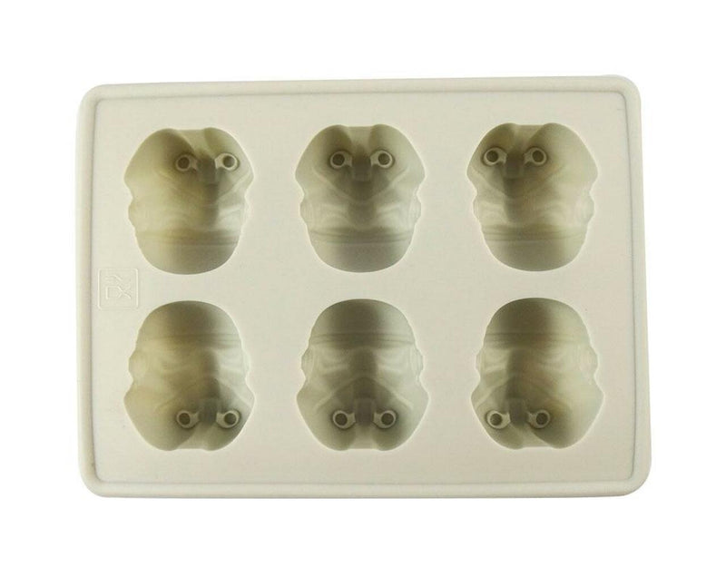 Dope Molds Silicone Gummy Mold - 6 Cavity White/Grey Storm Trooper - GrowDaddy