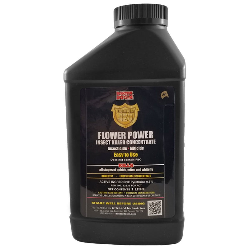 Doktor Doom Formula 420 Flower Power: Insect Killer Concentrate (1L) - GrowDaddy