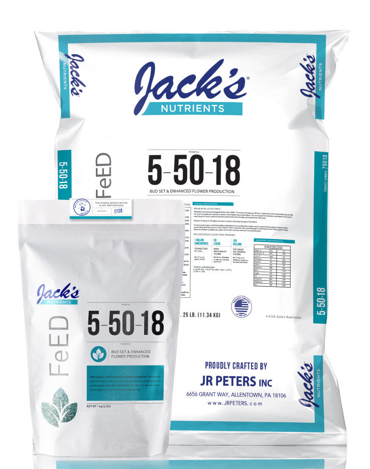 Jack's Nutrients 5-50-18 UltraViolet - GrowDaddy