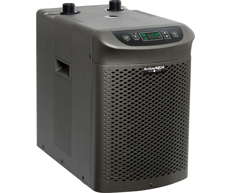 Active Aqua Chiller with Power Boost, 1/10 HP (10-40 Gal) With Choice of Active Aqua Pump - GrowDaddy
