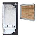 3 x 3 The Living Room Grow Tent with TSW2000 LED - GrowDaddy