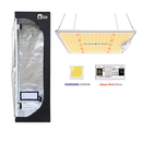 2 x 2 The Living Room Grow Tent with SF1000 LED - GrowDaddy