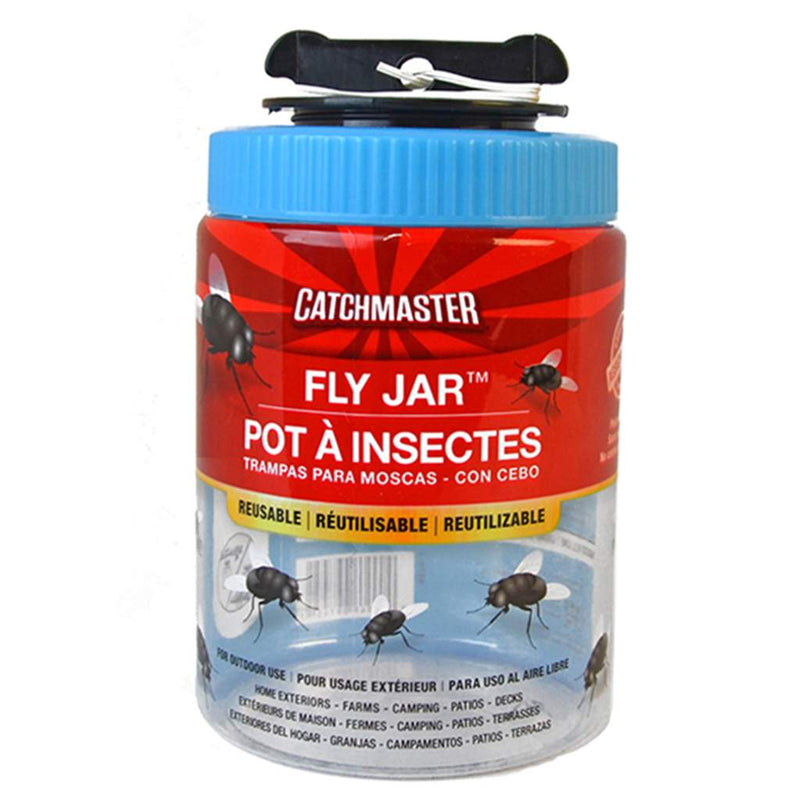 Catch Master Fly Catching Fly Trap Jar - GrowDaddy