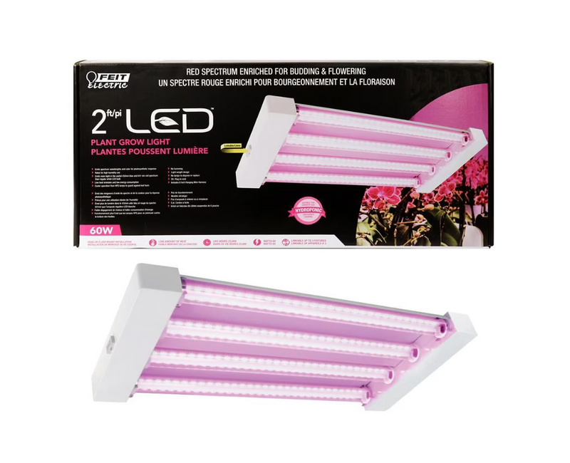 Feit Electric 60w 2ft Red Spectrum Indoor Grow LED - GrowDaddy