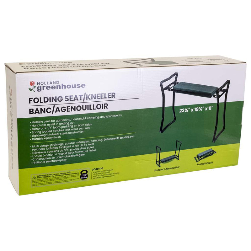 Green House Pro Portable Kneeler Bench - GrowDaddy