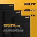 2x2.5 Gorilla Grow Tent with 12" Extension Kit - GrowDaddy