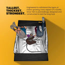 2x2.5 Gorilla Grow Tent with 12" Extension Kit - GrowDaddy