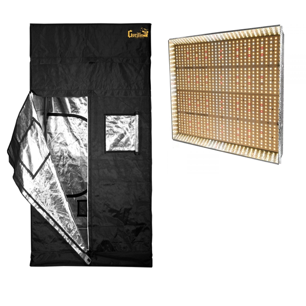 4 x 4 Gorilla Grow Tent with TS3000 LED - GrowDaddy