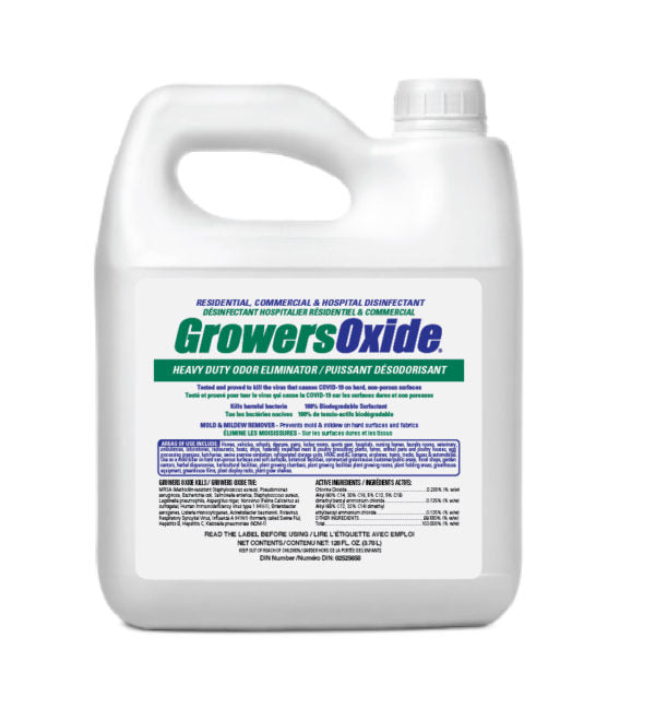 Growers Oxide Grow Room Disinfectant/Sanitizer 1 Gal - GrowDaddy