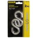 Nickel-plated S-Hooks for Hanging (All Sizes) - GrowDaddy