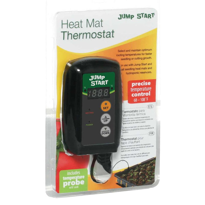 Hydrofarm Jump Start Digital Heat Mat Thermostat - GrowDaddy