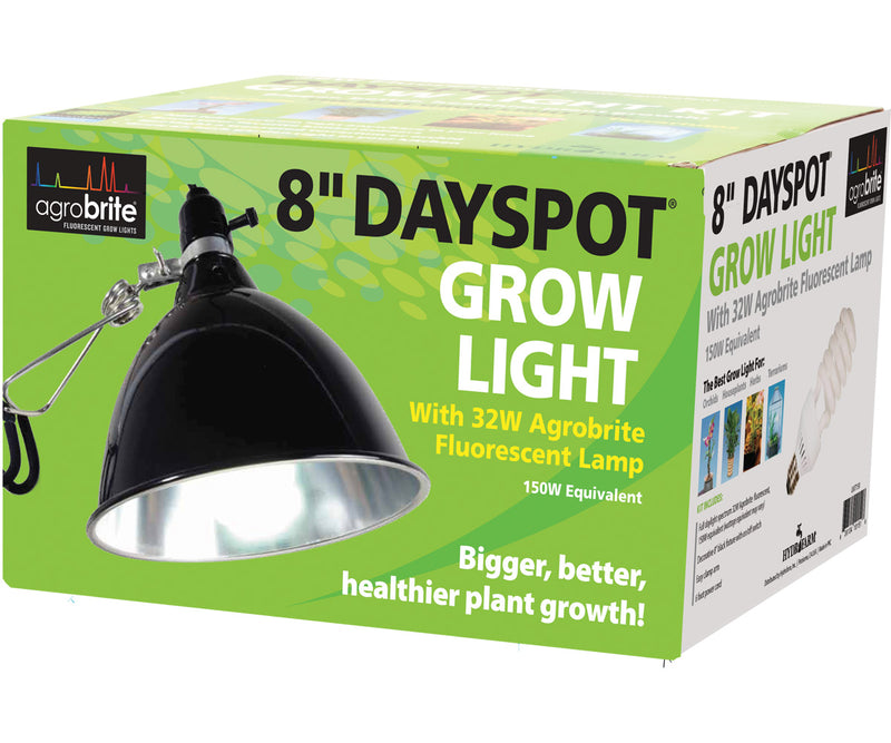Agrobrite 8" Dayspot w/Clamp Fixt. (150W) - GrowDaddy