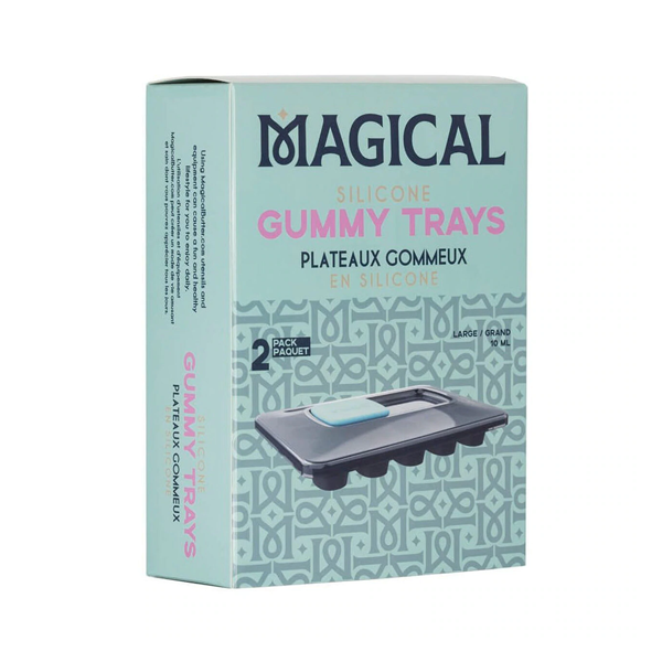 Magical Square Gummy Trays (10ml) (Set of 2) - GrowDaddy