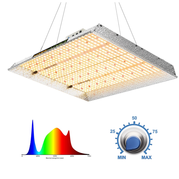 Mars Hydro: TSW2000 Series LED Grow Light With Dimmer - GrowDaddy