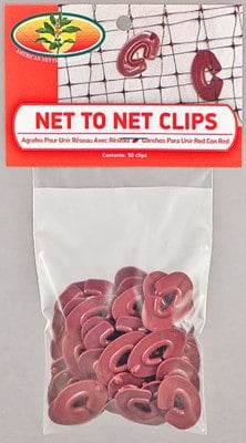 Net to Wire Clips For Plant Trellis Netting (50 clips) - GrowDaddy