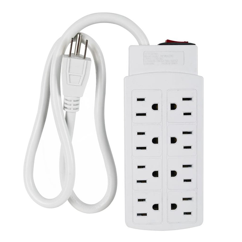 14/3 Power Bar Surge Protector (6-outlet or 8-outlet) - GrowDaddy