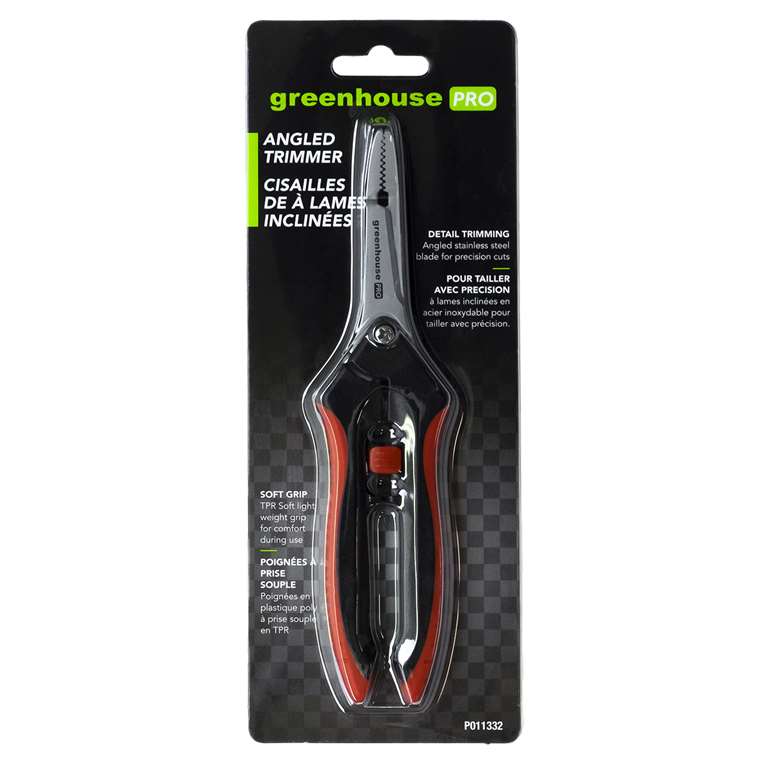 Green House Pro Angled Trimmer with Gripper and Cutter - GrowDaddy