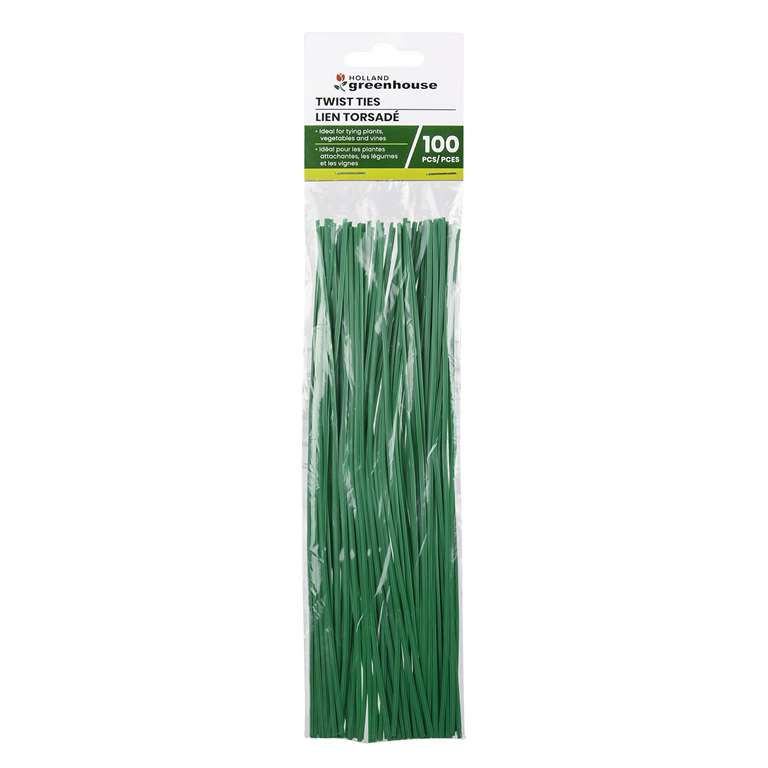 Thin Twist Ties For Plants (100 pieces) | GrowDaddy