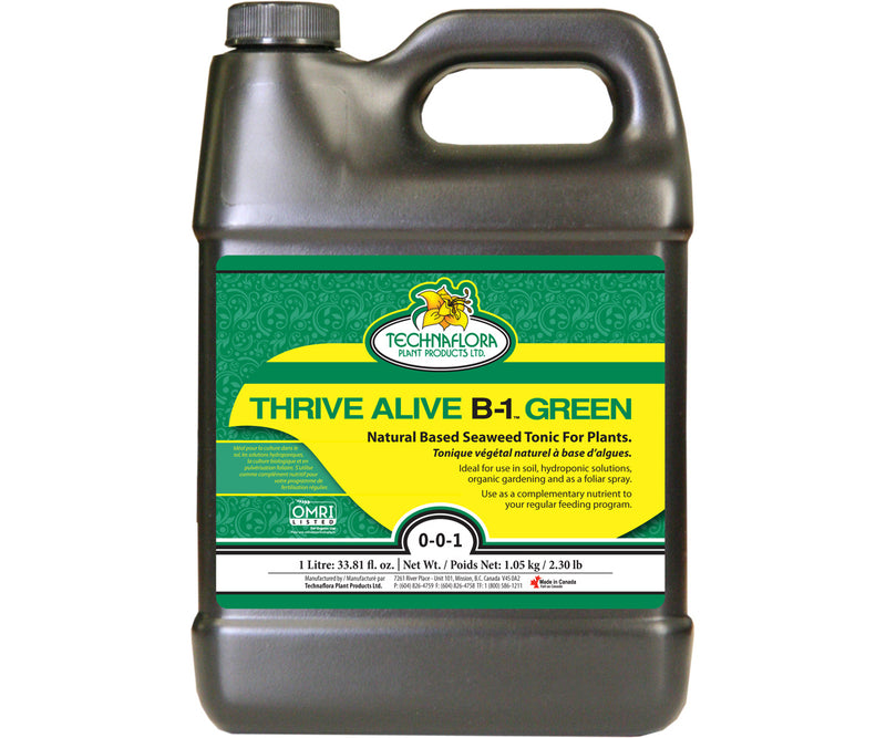 Techna Flora: Thrive Alive B-1 Green 1L - GrowDaddy