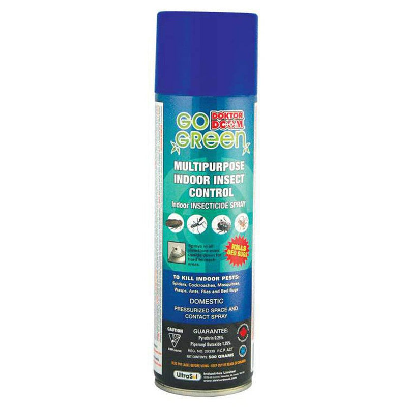 Multi-Purpose Indoor Insecticide: Doktor Doom Go Green Insect Control II - GrowDaddy