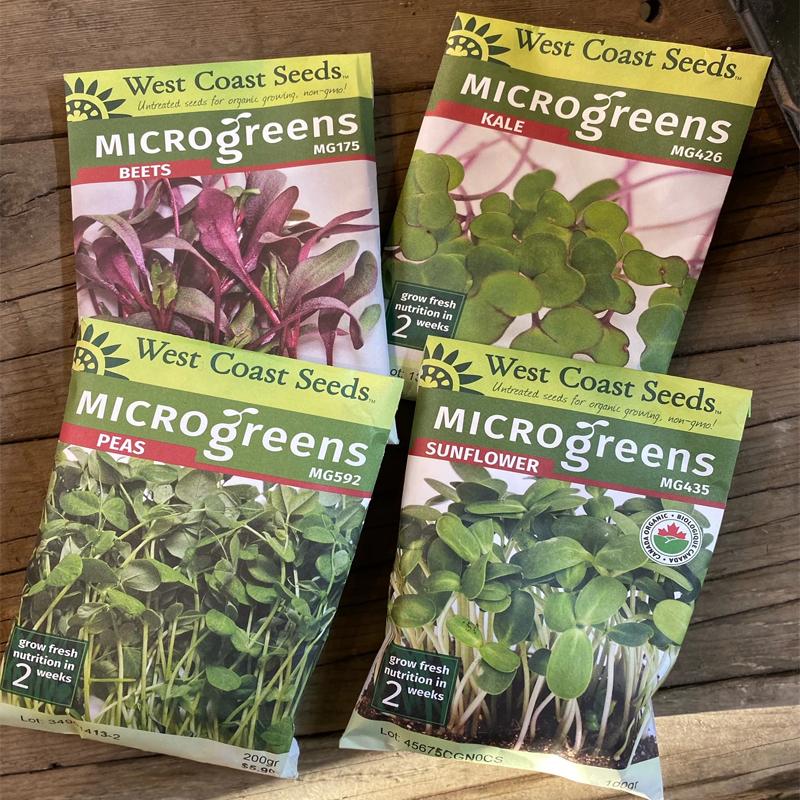 West Coast Micro Greens Collection - GrowDaddy