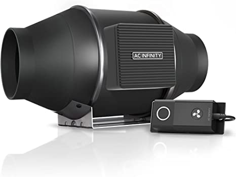 CLOUDLINE S Series Quiet Inline Duct System Fan + Speed Controller - GrowDaddy