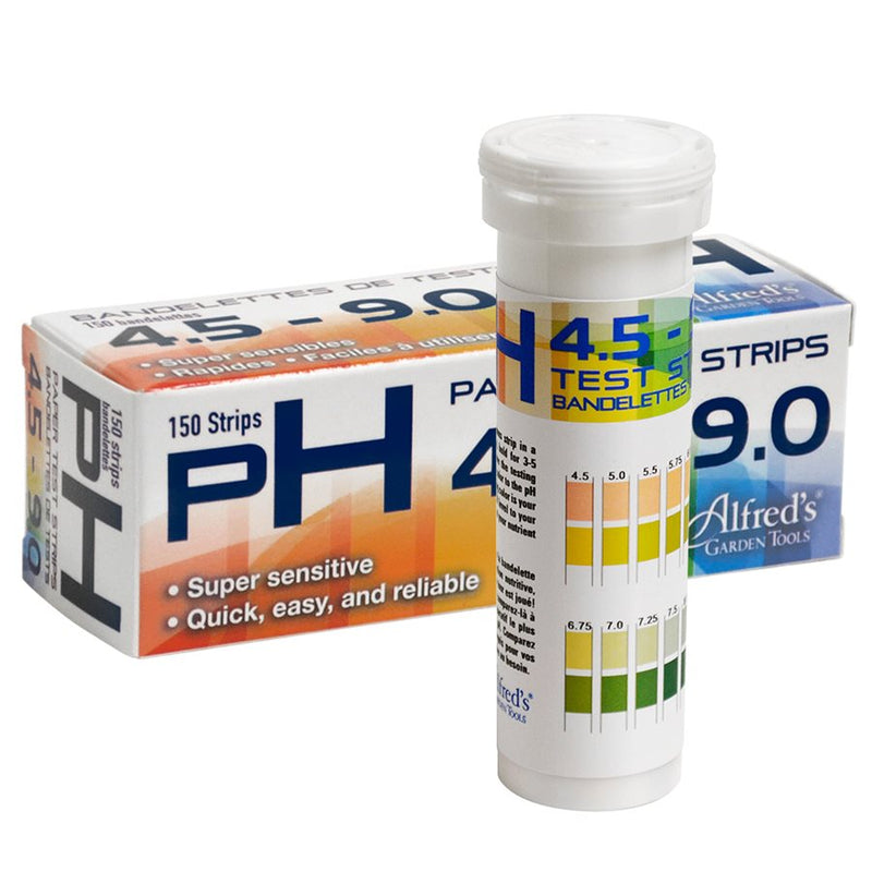 Alfred's pH Paper Test Strips (150 strips) - GrowDaddy