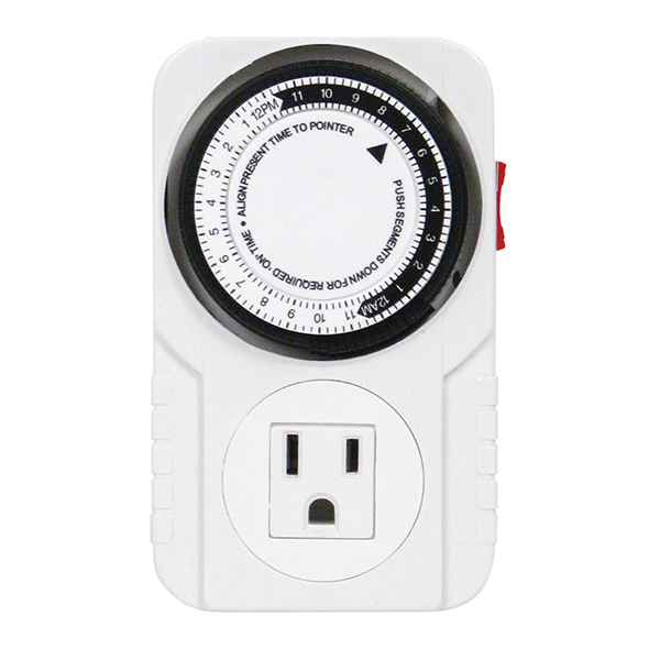 Titan Controls® Apollo® 6 - One Outlet Mechanical Timer - GrowDaddy