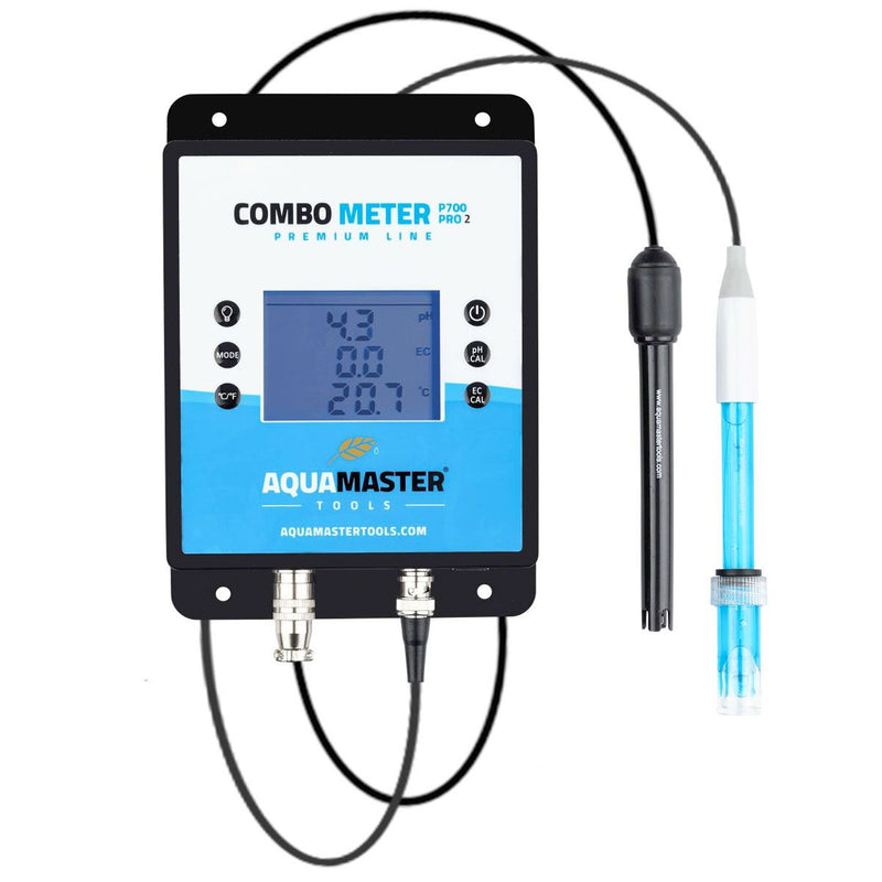 AquaMaster P700 Pro 2 pH EC CF PPM Combo Meter - GrowDaddy