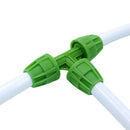 FloraFlex Pipe Fitting Tee 16-17mm (12 / Pk) - GrowDaddy