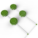 FloraFlex Platform Drainage Tee (12 / Pk) - GrowDaddy