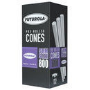 Futurola Slim Size 98/26 White Pre-Rolled Cones - GrowDaddy