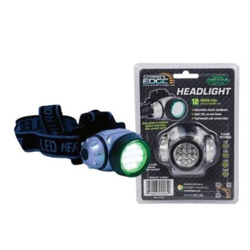 Growers Edge Green LED Headlight - GrowDaddy