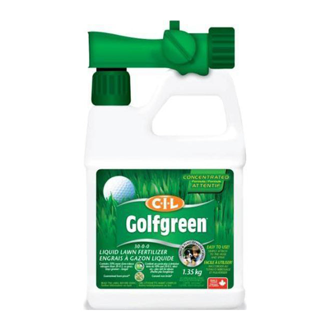 CIL Golfgreen Liquid Lawn Fertilizer: Attach to your hose and spray! - GrowDaddy
