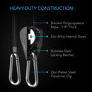 AC INFINITY Heavy-Duty Adjustable Rope Clip Hangers - GrowDaddy