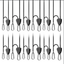 AC INFINITY Heavy-Duty Adjustable Rope Clip Hangers - GrowDaddy